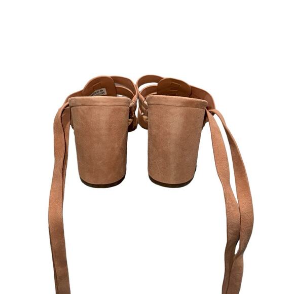 New! Marc Fisher Suede Ankle Wrap Phoebe Sandals - Size 8 - Picture 7 of 10